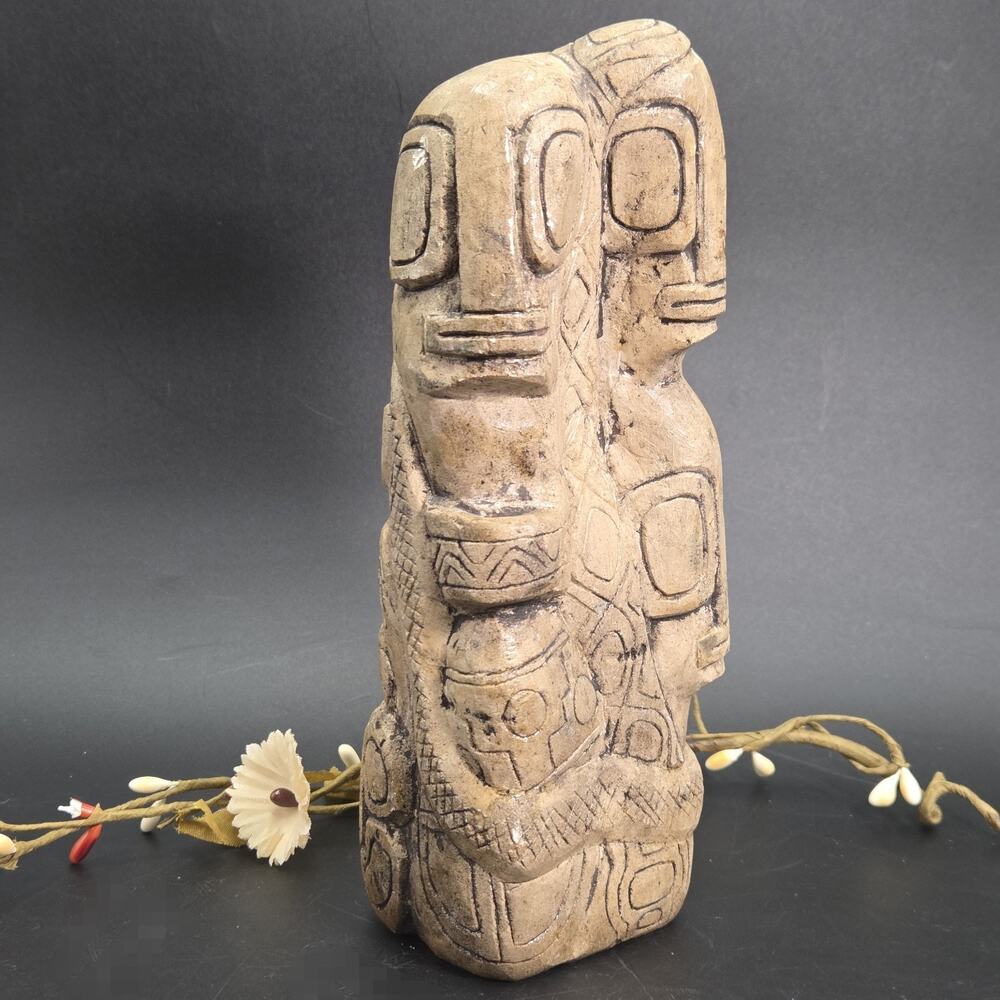 Vintage Pachamama Mother Earth Idol Fertility Abundance Amulet Deity Stone